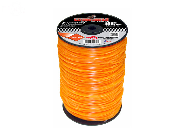 Rotary 12156 67032 Fits CentralSparesUK Trimmer Line .105 5 Lb. Spool Diamond