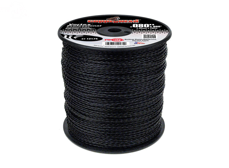 12174 Rotary Trimmer Line .080 X 960' Vortex Medium Spool