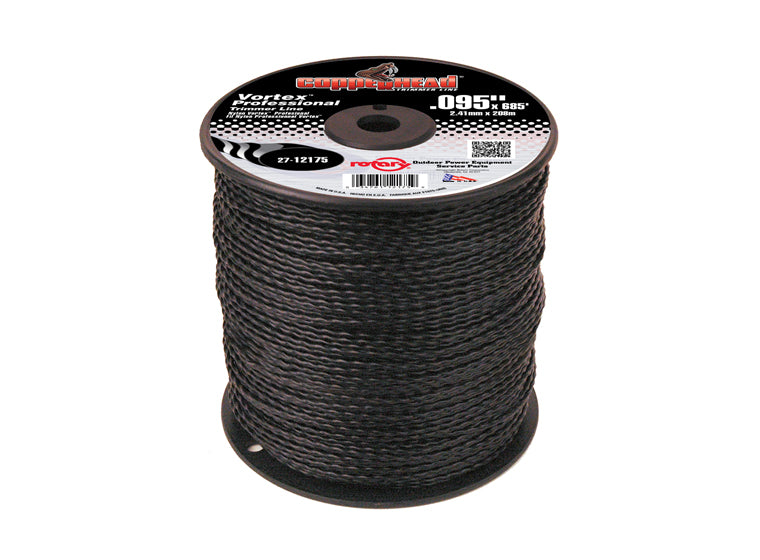 Rotary 12175 TLT3095 Fits MowMore Trimmer Line .095 X 685' Vortex Medium Spool