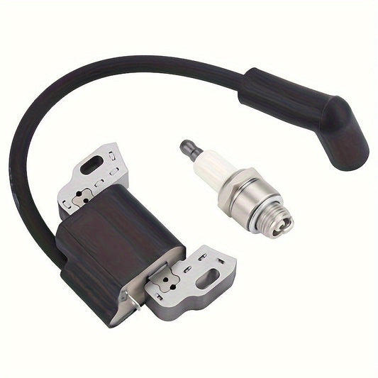 High-Performance Ignition Coil & BCPR6ES Spark Plug Kit - Engine Revitalizer for Briggs & Stratton 092J0B, 093J02, 093J0B, 103M02 Models - Enjoy Unmatched Stability and Longevity