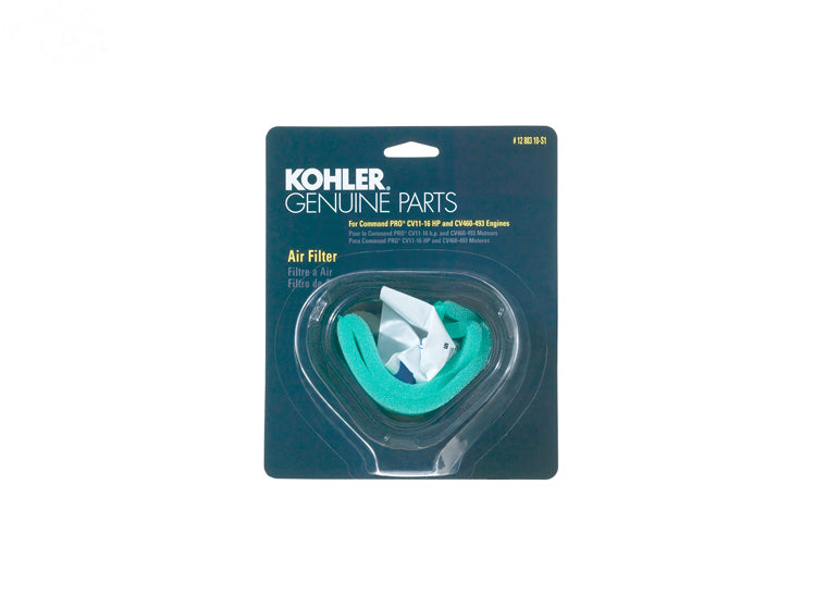 Rotary 1288310S1 12-883-10-S1 Fits Kohler Carded OEM Air Filter Kit
