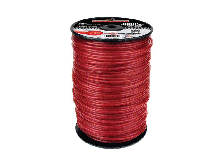 1344 Rotary Trimmer Line .080 5 Lb. Spool Red Commercial