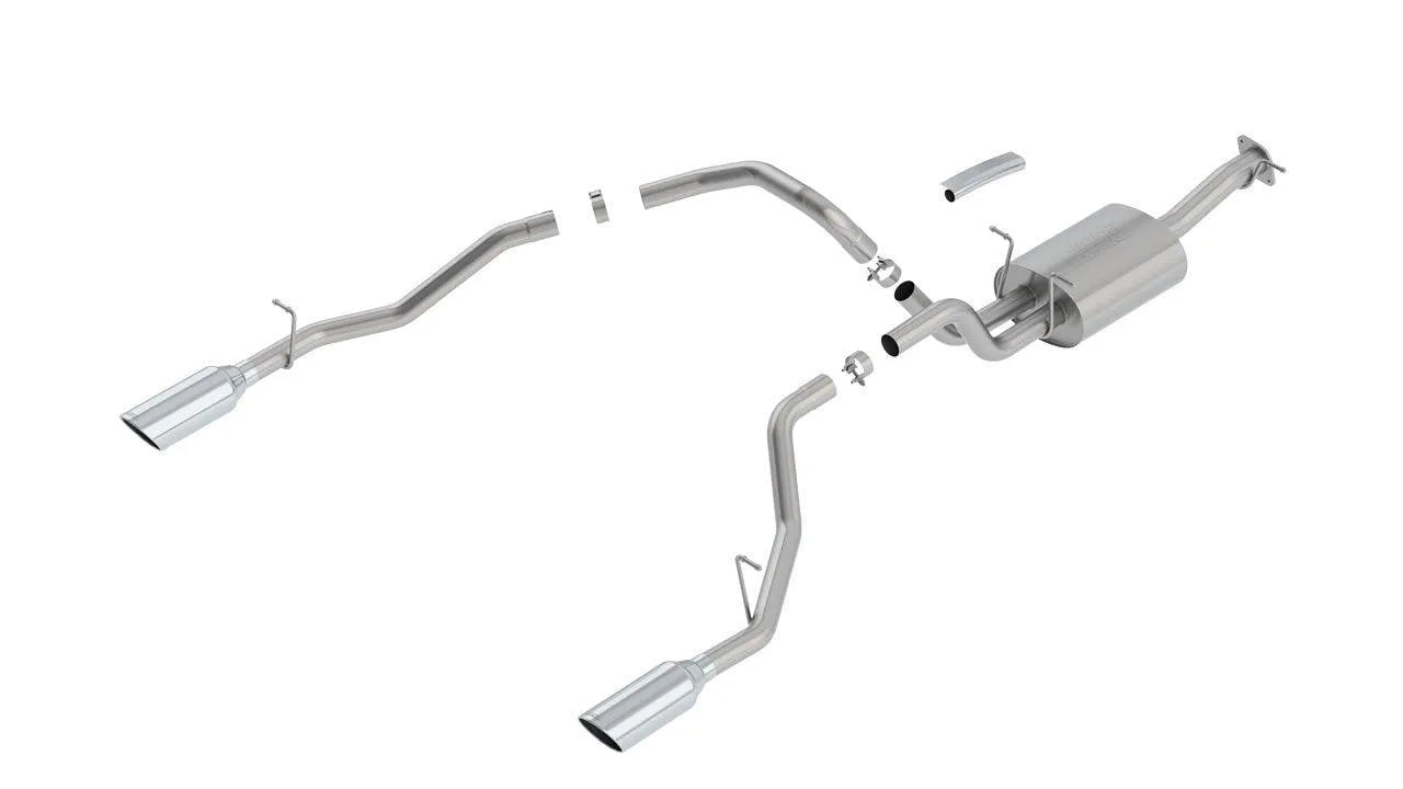 BORLA 2019- 2025 Ram 1500 Cat-Back Exhaust System Touring Black  Or Polished Tips