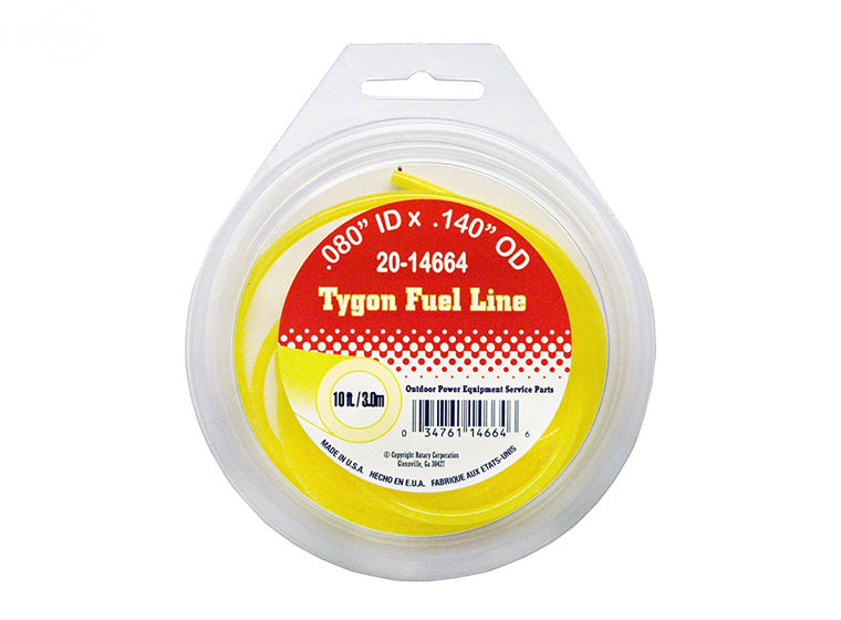 14664 Rotary 10' Package Fuel Line .080 Id X .140 Od