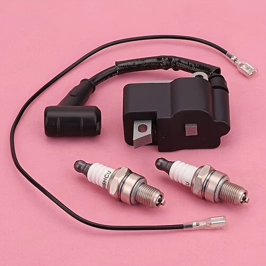 1137 400 1310 Ignition Coil CMR6H 3365 Spark Plug For STIHL MS194 MS194T MS 194T FS87 FS90 FS100 FS110 FS130 FC100 FC110 FC90 HL90 HL95 HL100 HL101 HL110 KM90 KM100 SP90 Trimmers MS171 MS181 MS192 MS201 MS211 Chainsaws