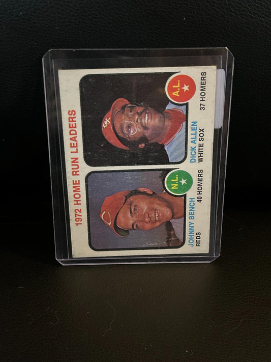 1972 Home Run Leaders #62 | 1973 Topps Baseball
