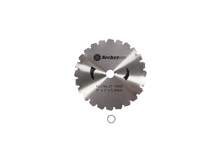 16060 8461 Rotary Brush Blade 9" X 1" 24T