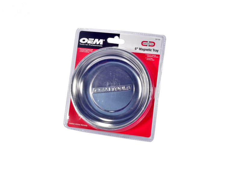 16113 Rotary Magnetic Parts Tray 6" Round