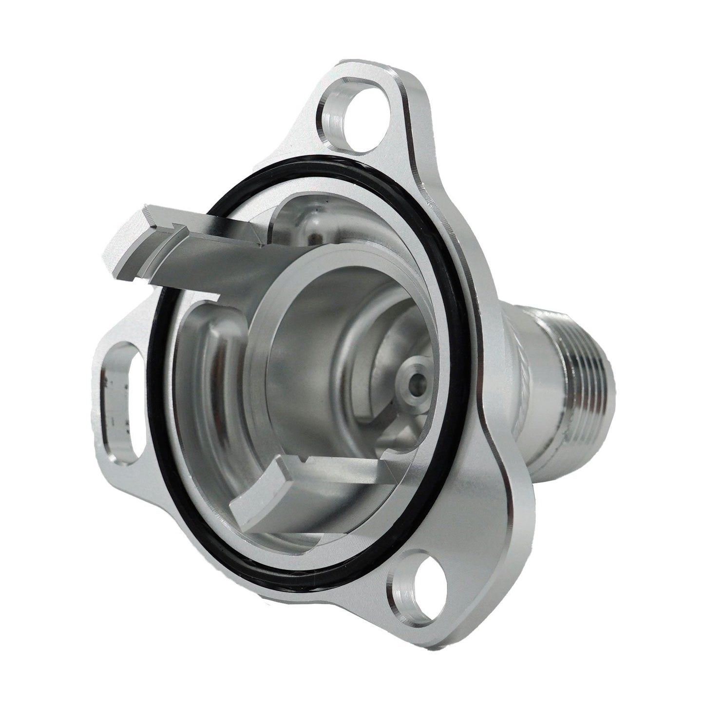 16AN Billet Thermostat Housing Cover For K Series K20 K24 Radiator Hose K-Swap Civic