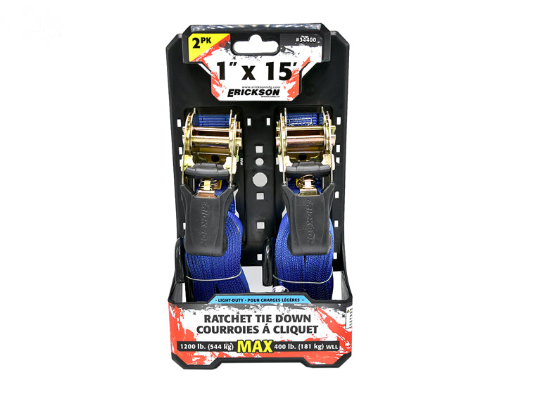 Rotary 17402 34400 Erickson Ratchet Strap Set 1" X 15'