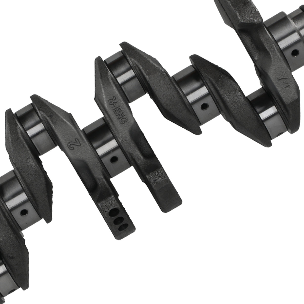 23110-2B610 Fit For 12-2019 compatible For Hyundai Accent Veloster compatible For Kia Rio Soul 1.6L Crankshaft