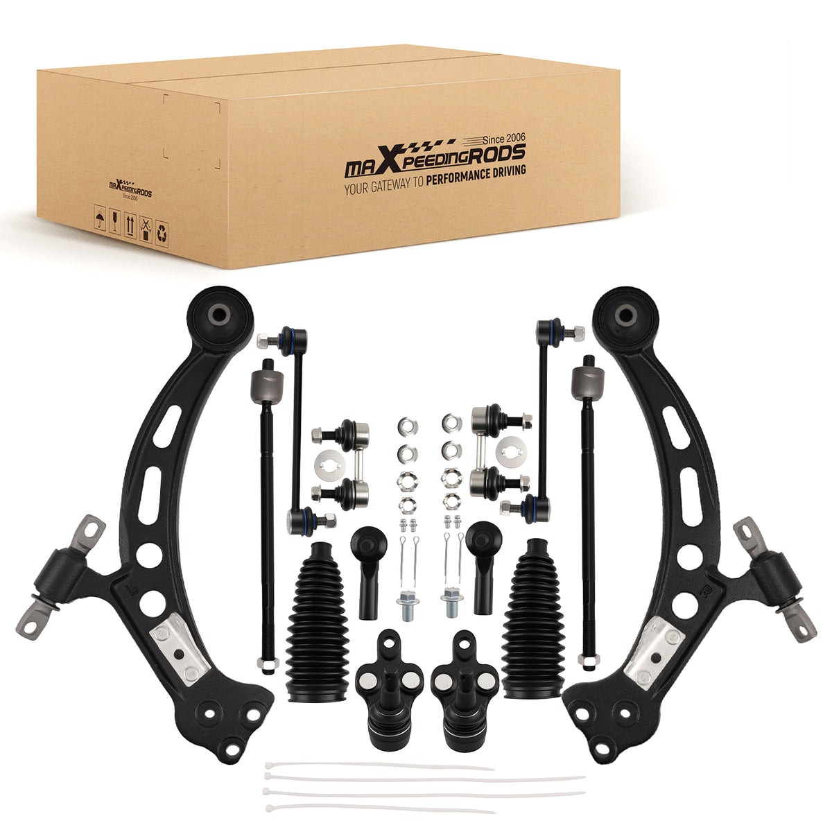 14x Lower Front Control Arms compatible For Lexus ES300 compatible For Toyota Camry 1992-96 Avalon 1995-96