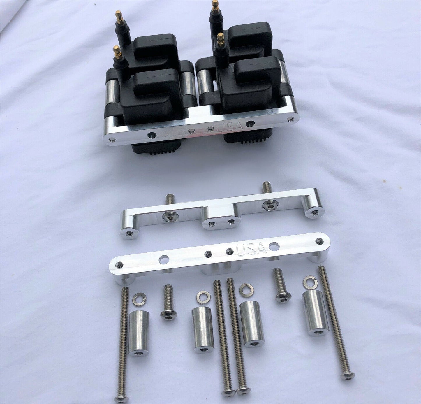 IGN1A Holley EFI Syvecs AEM MoTeC ECUMaster Smart Coil Bracket Mount 4 Cyl