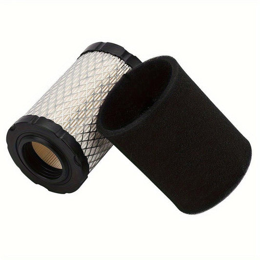 1pc 594201 Air Filter Replacement For Briggs & Stratton Engines 31E677 31E777 31G707 31G777, High-Performance Durable Filter With Foam Pre-Filter, Lawn Mower Engine Parts â Dimensions 77mm X 40mm
