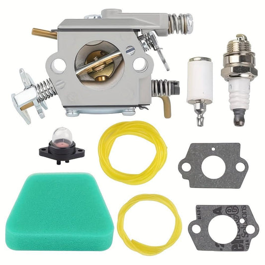 1pc High-Performance Carburetor Kit - Precision-Engineered for Poulan 1900 1950 1975 2025 2050 2055 Gas Chainsaws - Genuine Replacement Part 530071752
