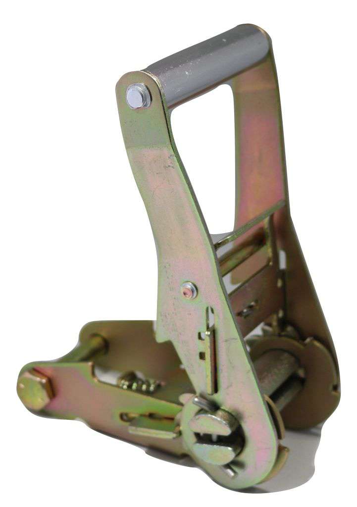 2 Inch Short Wide Handle Strap Ratchet, Double-Locking | 2RSWL