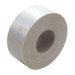 2" x 50 yd White 3M™ Flexible Prismatic Conspicuity Tape | S200