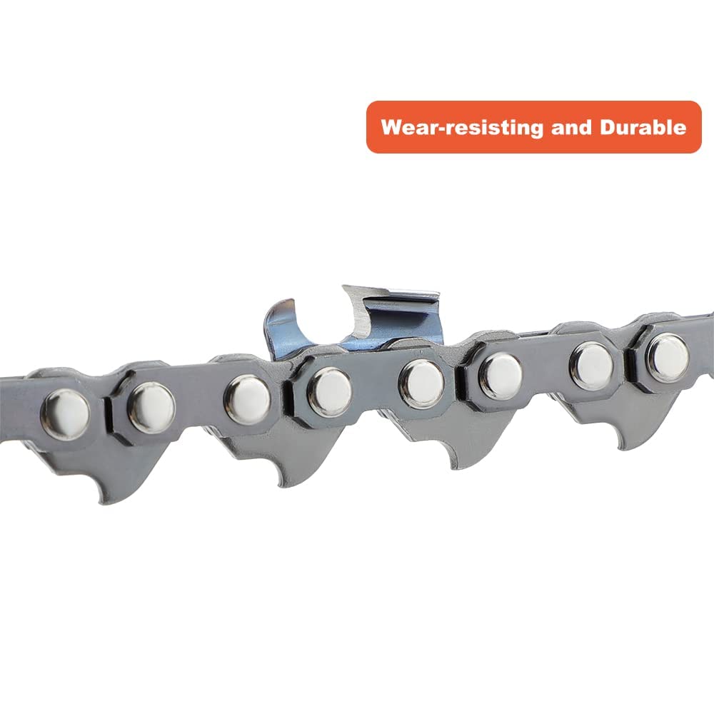 Hipa 28 Inch Full Skip Chain 3/8 Picth .063 Gauge 91 DL For Stihl MS660 MS661 MS461 MS460 MS440 MS391 MS390 Magnum 038 044 046 Chainsaw