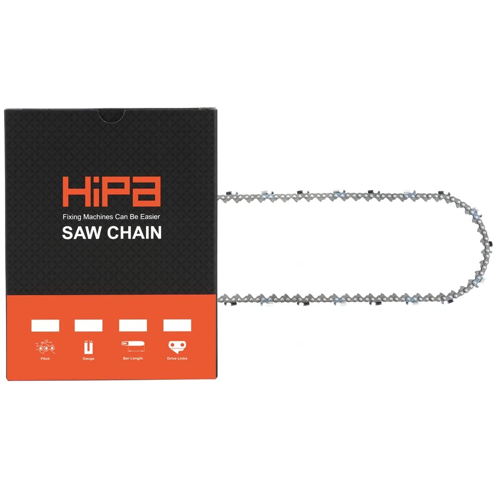 Hipa 28 Inch Full Skip Chain 3/8 Picth .063 Gauge 91 DL For Stihl MS660 MS661 MS461 MS460 MS440 MS391 MS390 Magnum 038 044 046 Chainsaw