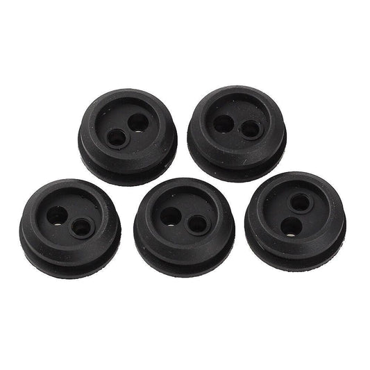24mm 2-Hole Fuel Tank Rubber Grommets Fit Ryobi RLTGM25CS GM254SL Brushcutters