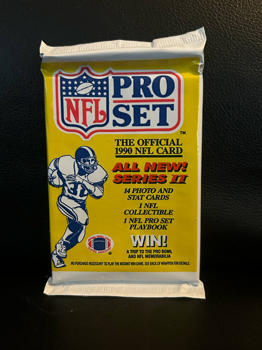 1990 Pro Set Series II Football Card Pack Brand New Sealed Football