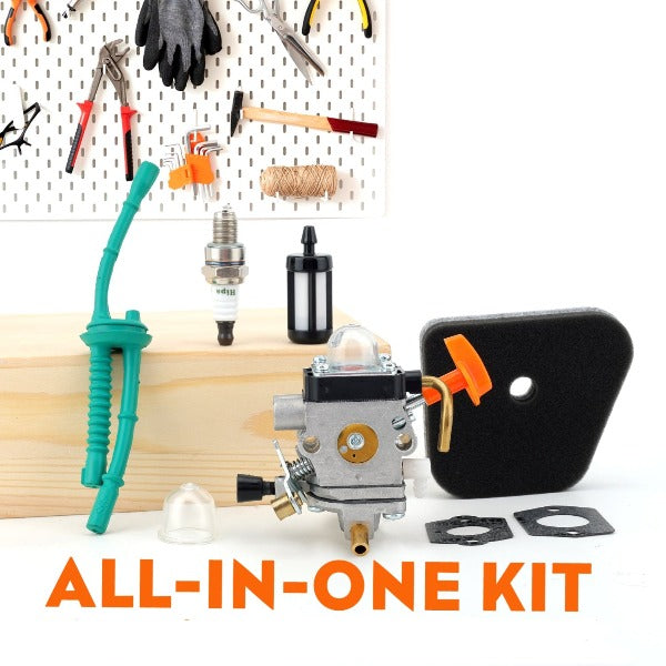 Hipa FS90R Carburetor Kit for Stihl FS 90R FS90 FS87 FS87R FS100 FS110 FS110R String Trimmer Brushcutter Replace 4180-120-0608 C1Q-S174