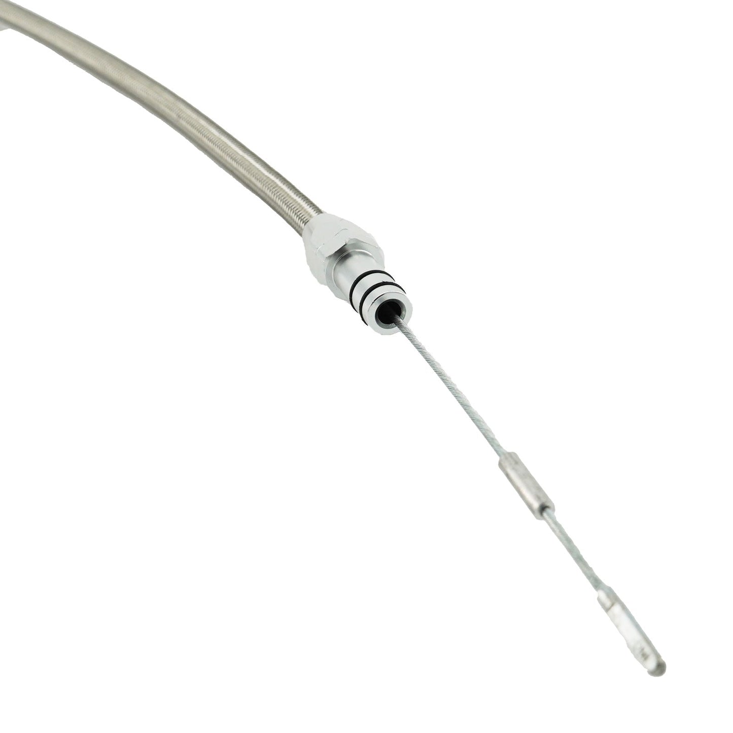Billet Aluminum JZ Engine Steel Braided Oil Dipstick 1JZ 2JZ Lexus GS SC 300 US