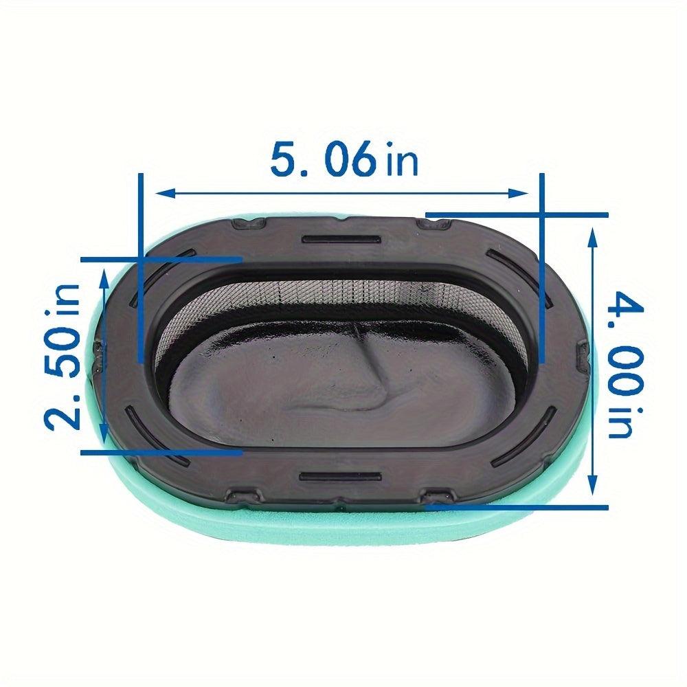 2pcs Air Filter Replacement, Compatible with Kohler KT600 KT610 KT620 KT715 KT725 Engines, Dimensions 5.06x4.00x2.50 inches, Durable Engine Protection, Easy Install Lawn Mower Parts