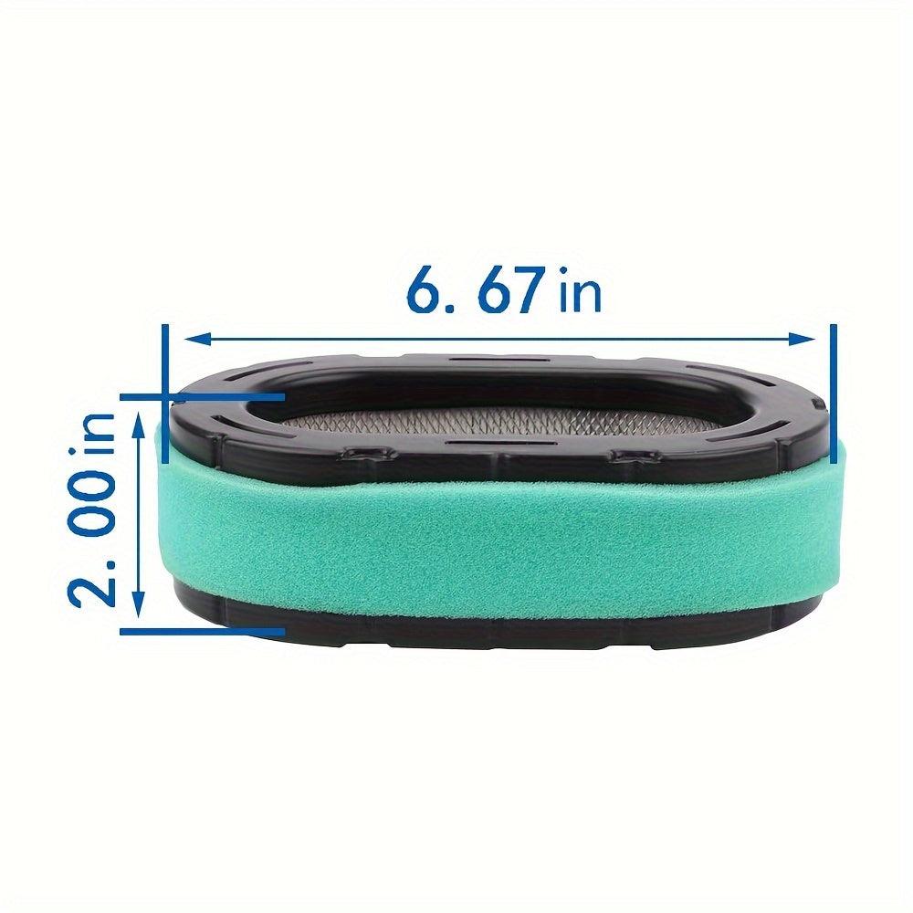 2pcs Air Filter Replacement, Compatible with Kohler KT600 KT610 KT620 KT715 KT725 Engines, Dimensions 5.06x4.00x2.50 inches, Durable Engine Protection, Easy Install Lawn Mower Parts