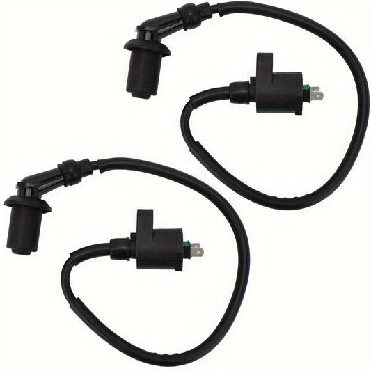 2pcs GY6 High Performance Racing Ignition Coils For Chinese 50cc 80cc 90cc 110cc 125cc 150cc GY6 139QMB 152QMI 157QMJ Moped Scooter ATV Go Kart Pit Dirt Bike