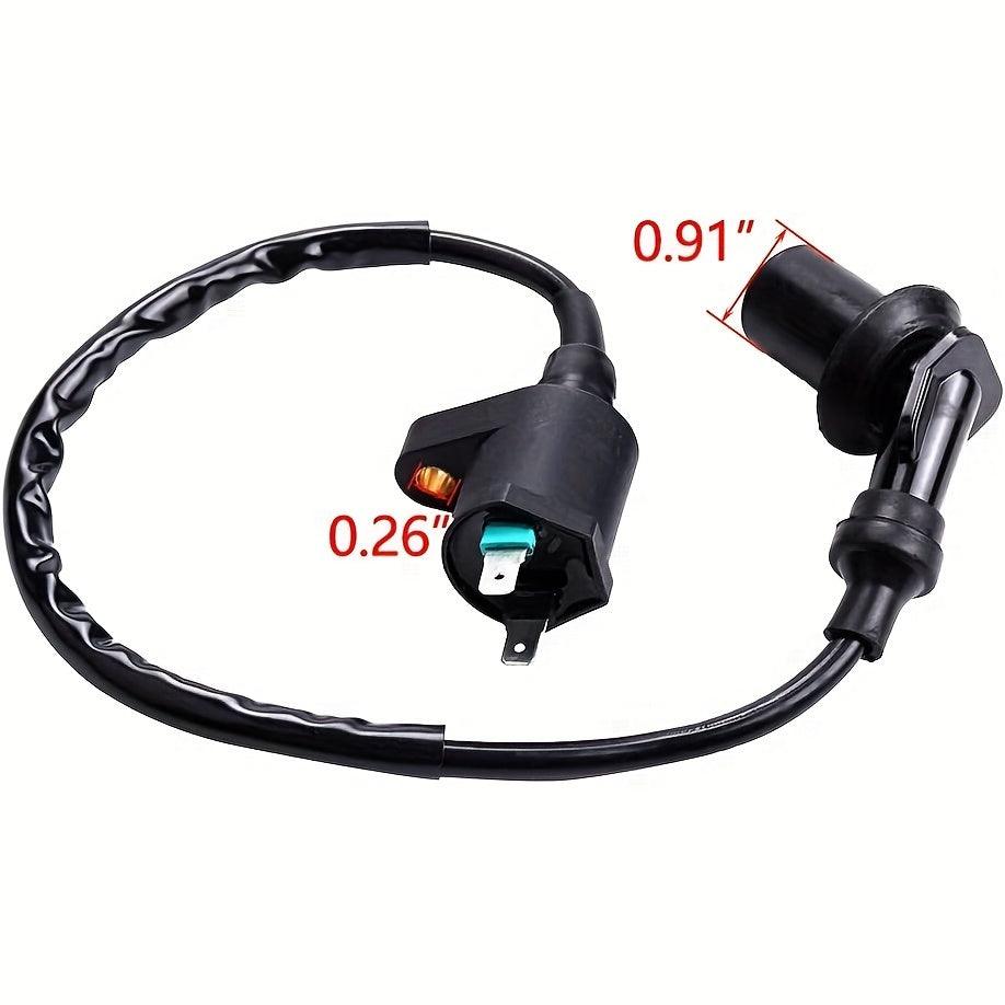 2pcs GY6 High Performance Racing Ignition Coils For Chinese 50cc 80cc 90cc 110cc 125cc 150cc GY6 139QMB 152QMI 157QMJ Moped Scooter ATV Go Kart Pit Dirt Bike