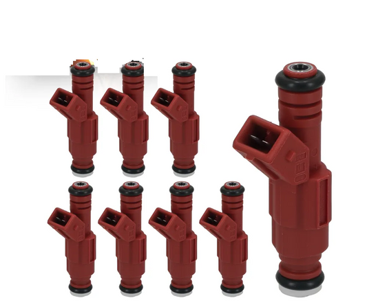 8pcs Fuel Injector compatible For Ford E-350 Econoline 5.4L V8 1997-2000 0280150945