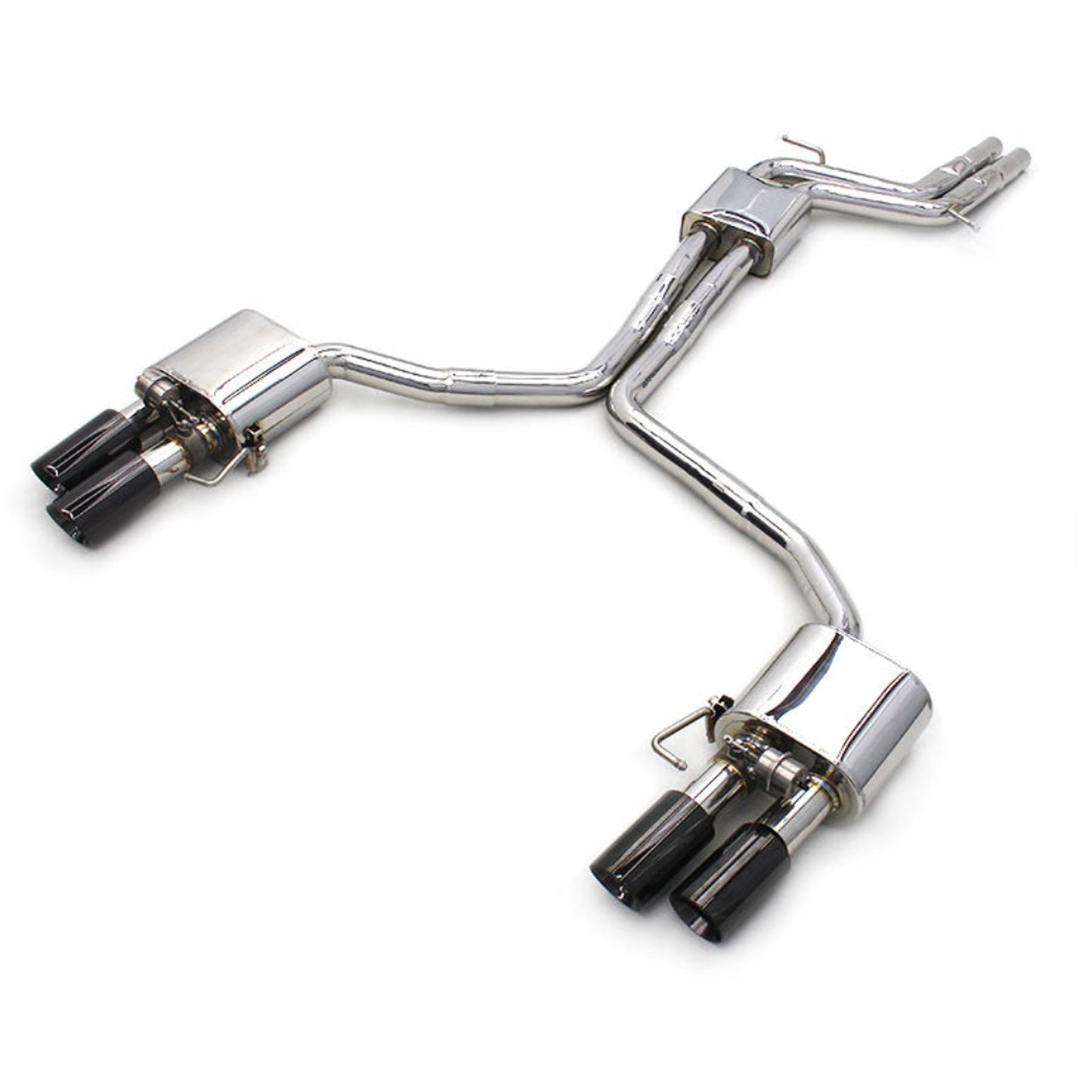 Stainless Valved Catback Exhaust System for Audi B9 S4 S5