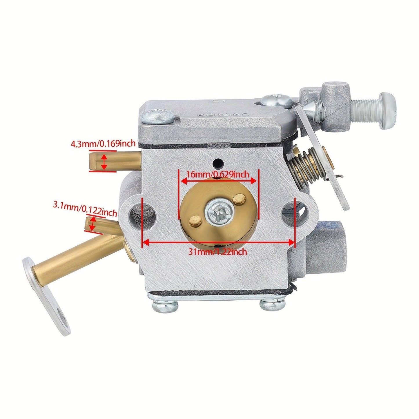 33cc Chainsaw Carburetor Kit - Smooth Performance and Reliable Starts for Homelite Ranger - Replaces A09159A, Compatible with 000998271, UT-10926 Product Code