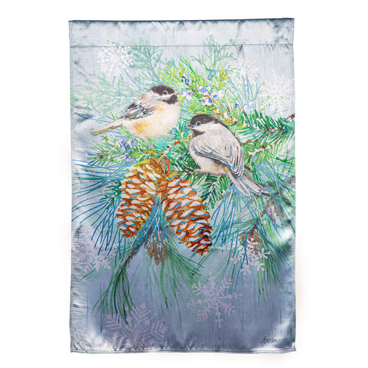 Winter Frost Lustre House Flag