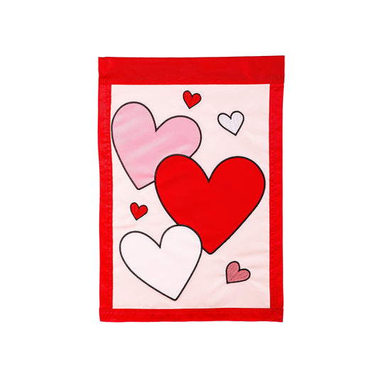 You Have My Heart Basic Applique Garden Flag