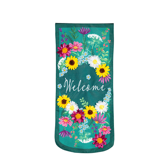 Wildflowers Welcome Estate Garden Flag