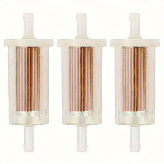 3pcs Hipa 695666 Fuel Filter For 691035 MTD Craftsman Troy Bilt Lawn Mower Tractor