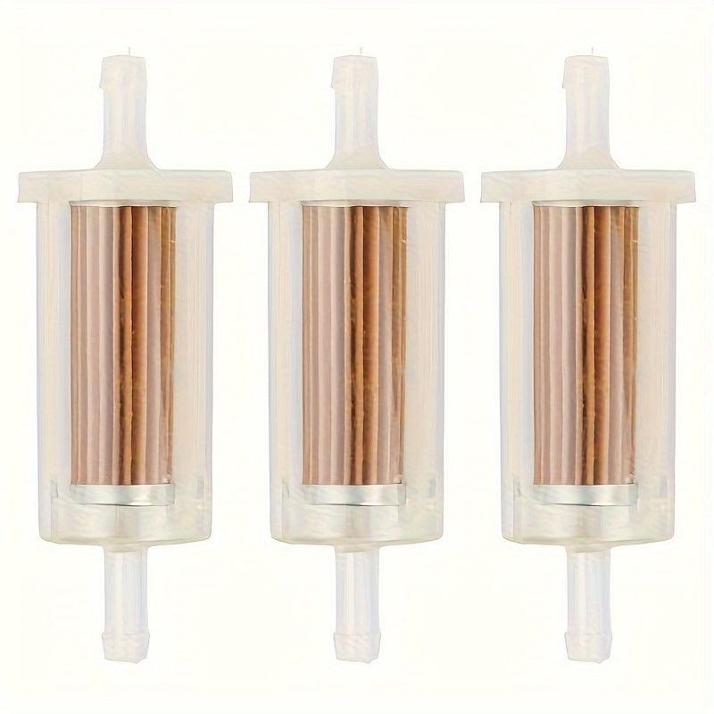 3pcs Hipa 695666 Fuel Filter For 691035 MTD Craftsman Troy Bilt Lawn Mower Tractor