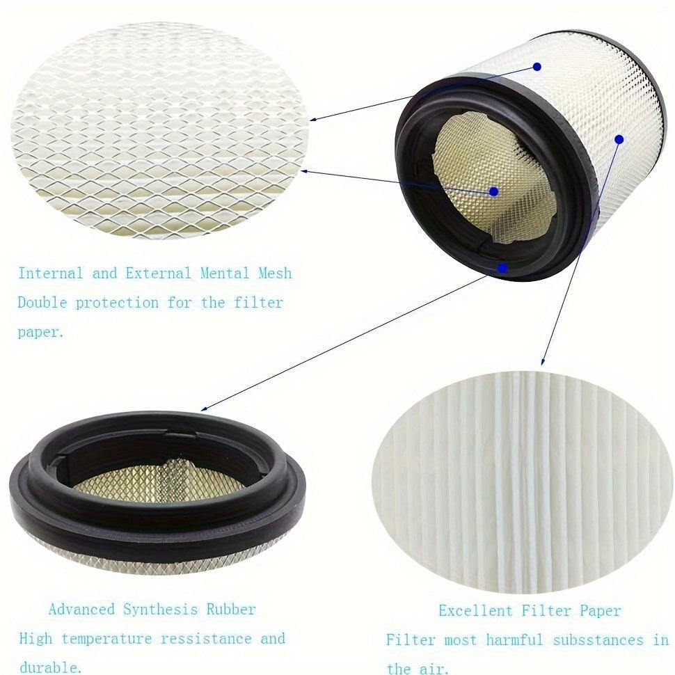 4 Packs 7080369 Air Filters 2530009 Fuel Filters For Polaris ATV 92.46gal 105.67gal Big Boss 250 4X4 Sportsman 600 700