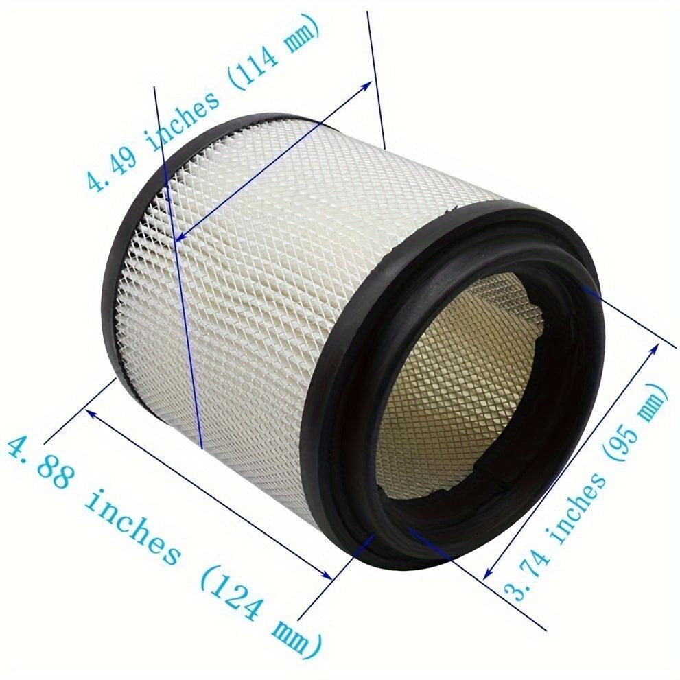 4 Packs 7080369 Air Filters 2530009 Fuel Filters For Polaris ATV 92.46gal 105.67gal Big Boss 250 4X4 Sportsman 600 700