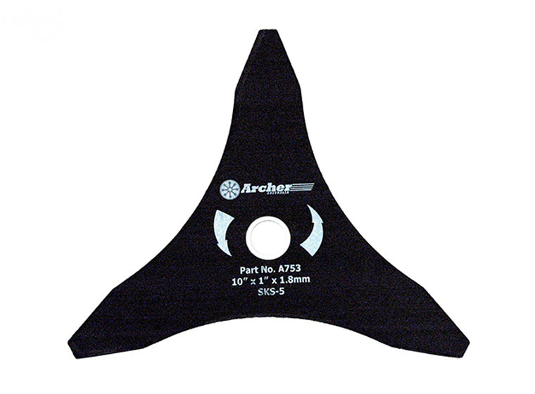 4413 Rotary Brush Blade 10"X1" 3T