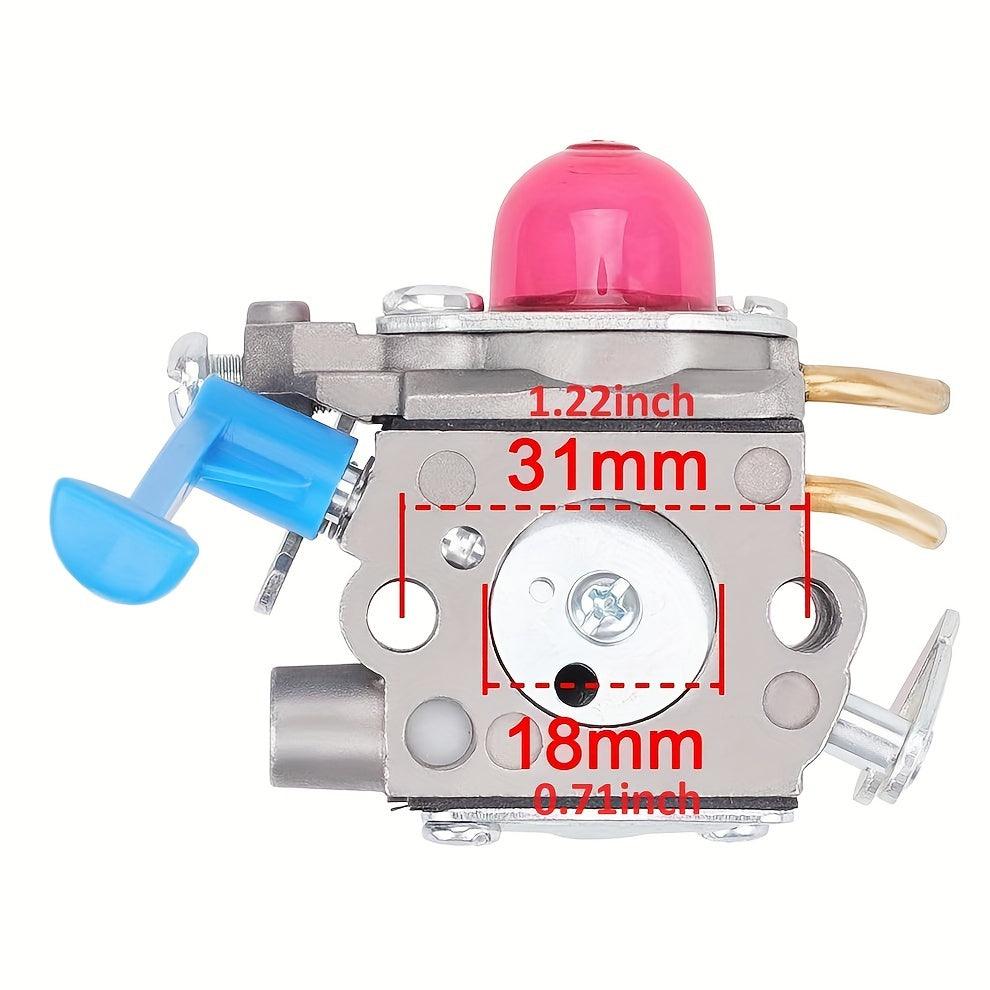 Hipa 545081848 Premium Carburetor Kit - Compatible with Husqvarna 128C 128LD 128RJ String Trimmers, Gasoline-Powered, Easy Installation, High-Quality Replacement Part, Reliable Performance and Efficient Fuel Consumption