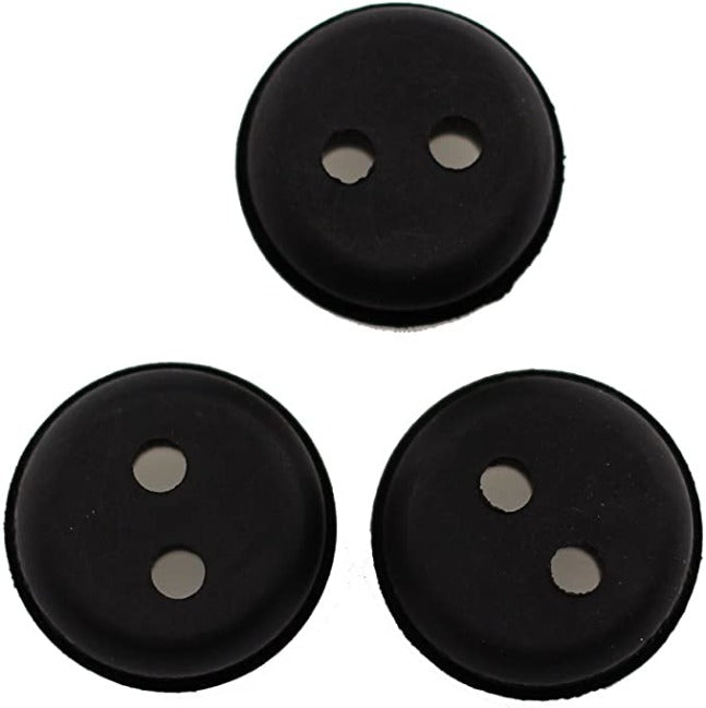5-Pack 2-Hole 19mm 3/4-inch Tank Hole Rubber Grommet for I.D x O.D 3mm x5mm (Approx 1/8 x 3/16) Fuel Lines fit Generator Lawn Mower Pressure Washer