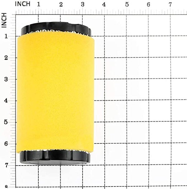 HIPA 793569 793685 Air Filter for Briggs & Stratton 4241 5415 John Deere LA125 LA115 D100 D110 D120 GY21055 MIU11511 Lawn Mower Tractor (2 Pack)