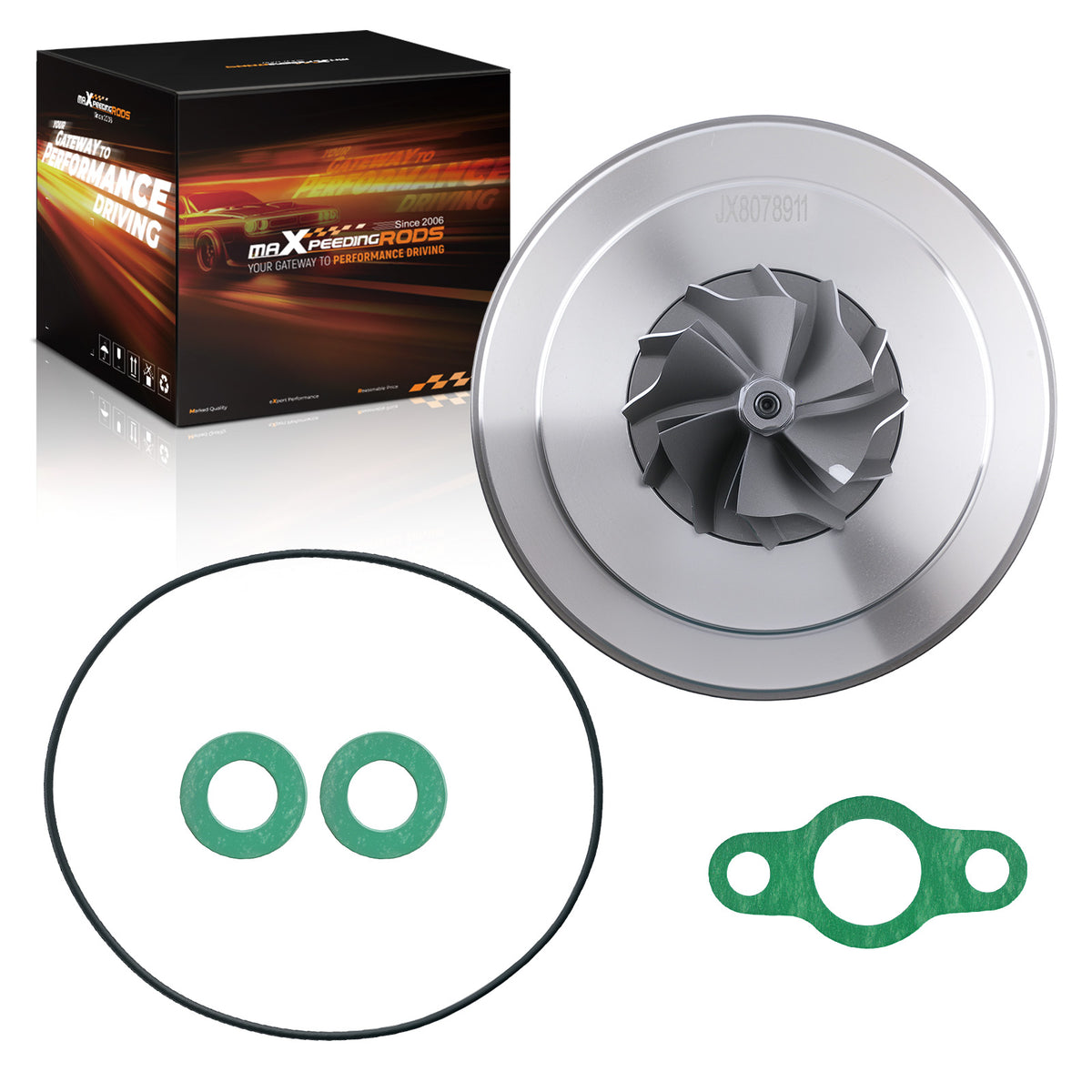 Turbo CHRA Cartridge compatible For Land Rover Discovery Sport compatible For Ford Mondeo compatible For Jaguar XF 2.0L