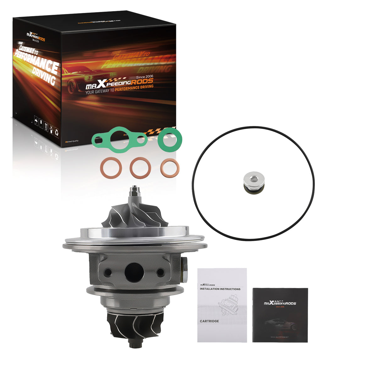 K03 Turbo Chra Cartridge compatible For Ford Focus ST Taurus Escape 2.0L 2013-16 CJ5Z6K682F