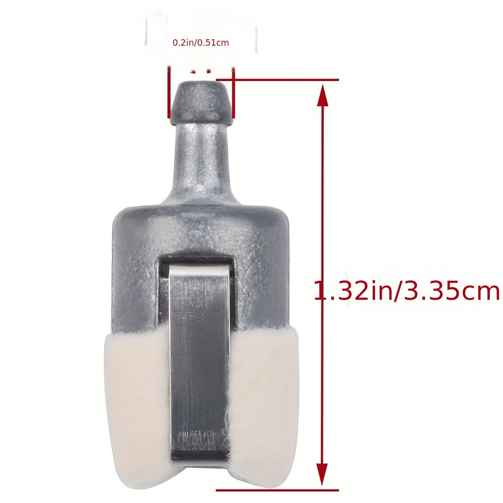 10pcs Premium Gasoline-Powered Trimmer Fuel Gas Filter Kit - 3/16 Line, Compatible with Echo 13120507320 13120530830, High-Flow Replacement Filter for Efficient Engine Performance