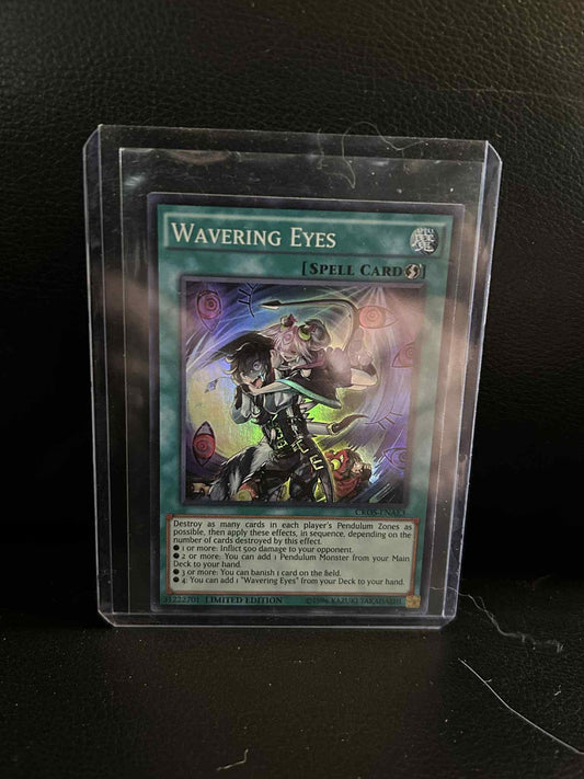Wavering Eyes - CROS-ENAE3 - Super Rare - Limited Edition Crossed Souls:
