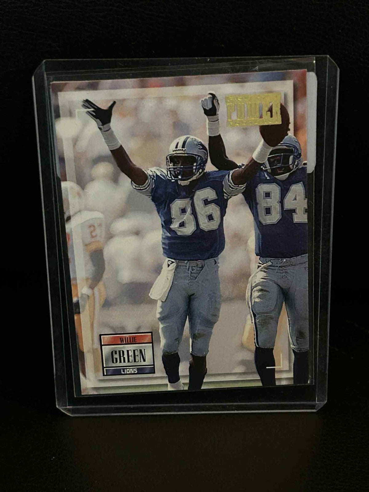 Willie Green [Gold] #186 | 1993 Pro Set Power Football